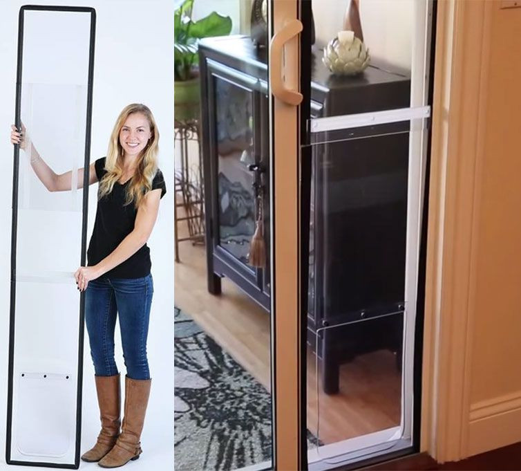 Sliding Door Dog Door DIY
 The apartment pet door is a doggie door that you can use