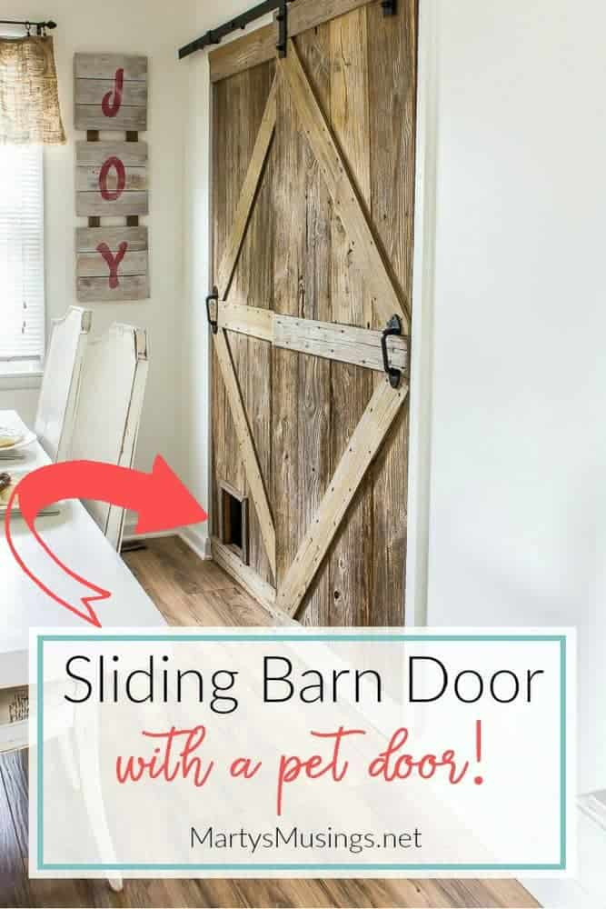 Sliding Door Dog Door DIY
 How to Build a Sliding Barn Door with a pet door