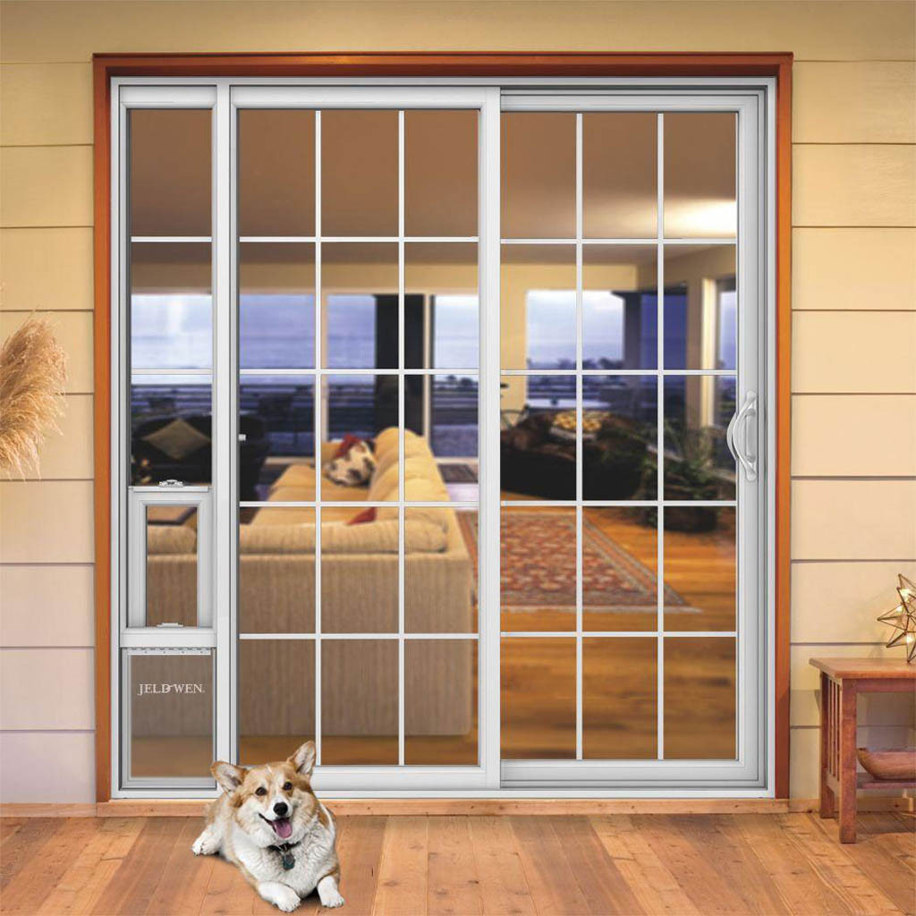 Sliding Door Dog Door DIY
 Build a Dog Door for Sliding Glass Door TheyDesign