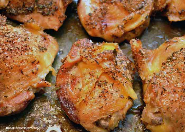Slow Baked Chicken Thighs
 Quick and Easy Slow Roasted Chicken Thighs the