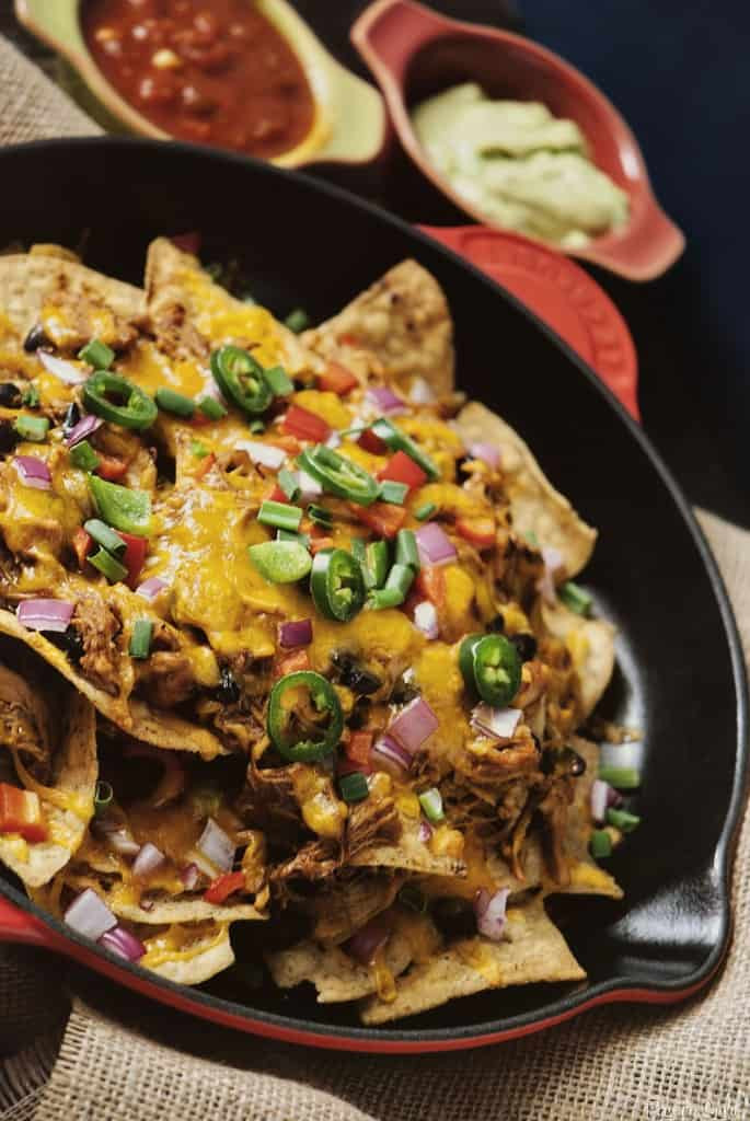 Slow Cooker Chicken Nachos
 Slow Cooker Barbecue Nachos Pass The Sushi