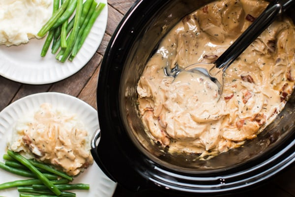 Slow Cooker Chicken With Bacon Gravy
 Slow Cooker Chicken with Bacon Gravy The Magical Slow Cooker