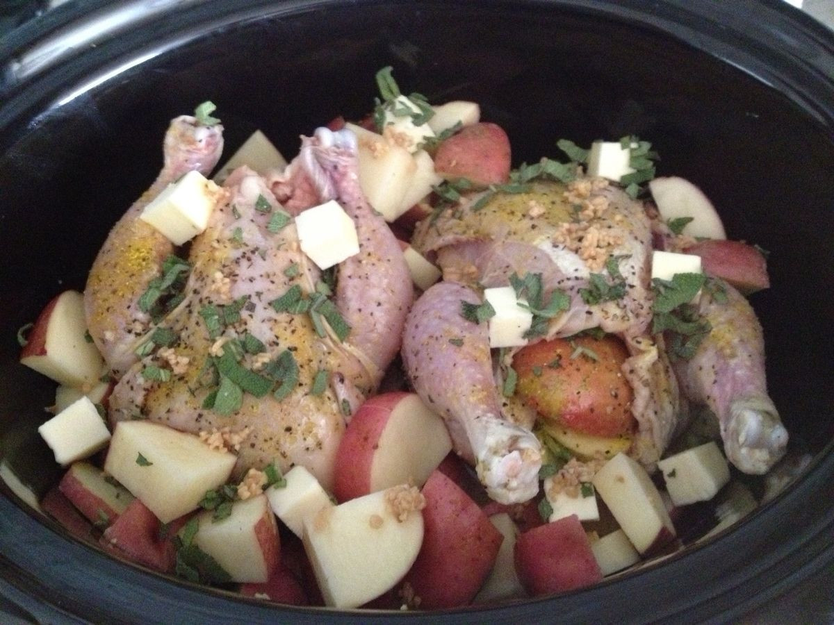 Slow Cooker Cornish Hens With Potatoes
 Pin by Becky Kersey on slow cooker in 2019