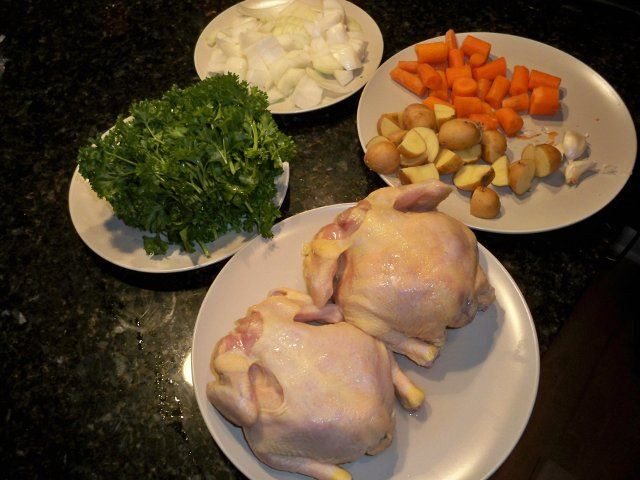 Slow Cooker Cornish Hens With Potatoes
 Mmm sounds Good might make this for dinner tomarrow