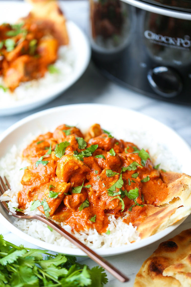 Slow Cooker Recipes Indian
 Slow Cooker Indian Butter Chicken Recipe Damn Delicious