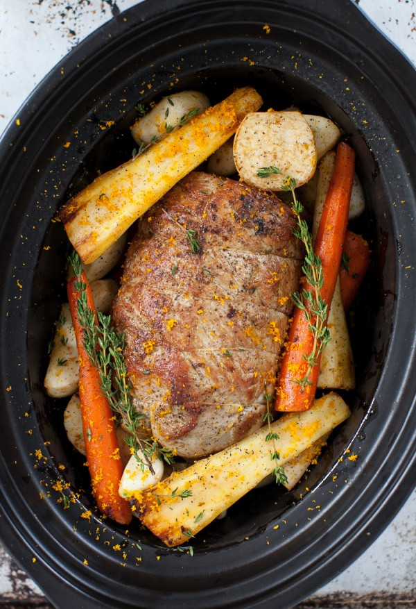 Slow Cooker Roasted Vegetables
 Slow Cooker Sunday Veal Pot Roast with Root Ve ables