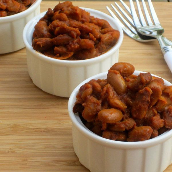 Slow Cooker Side Dishes For Bbq
 Slow Cooker Barbecue Beans Recipe