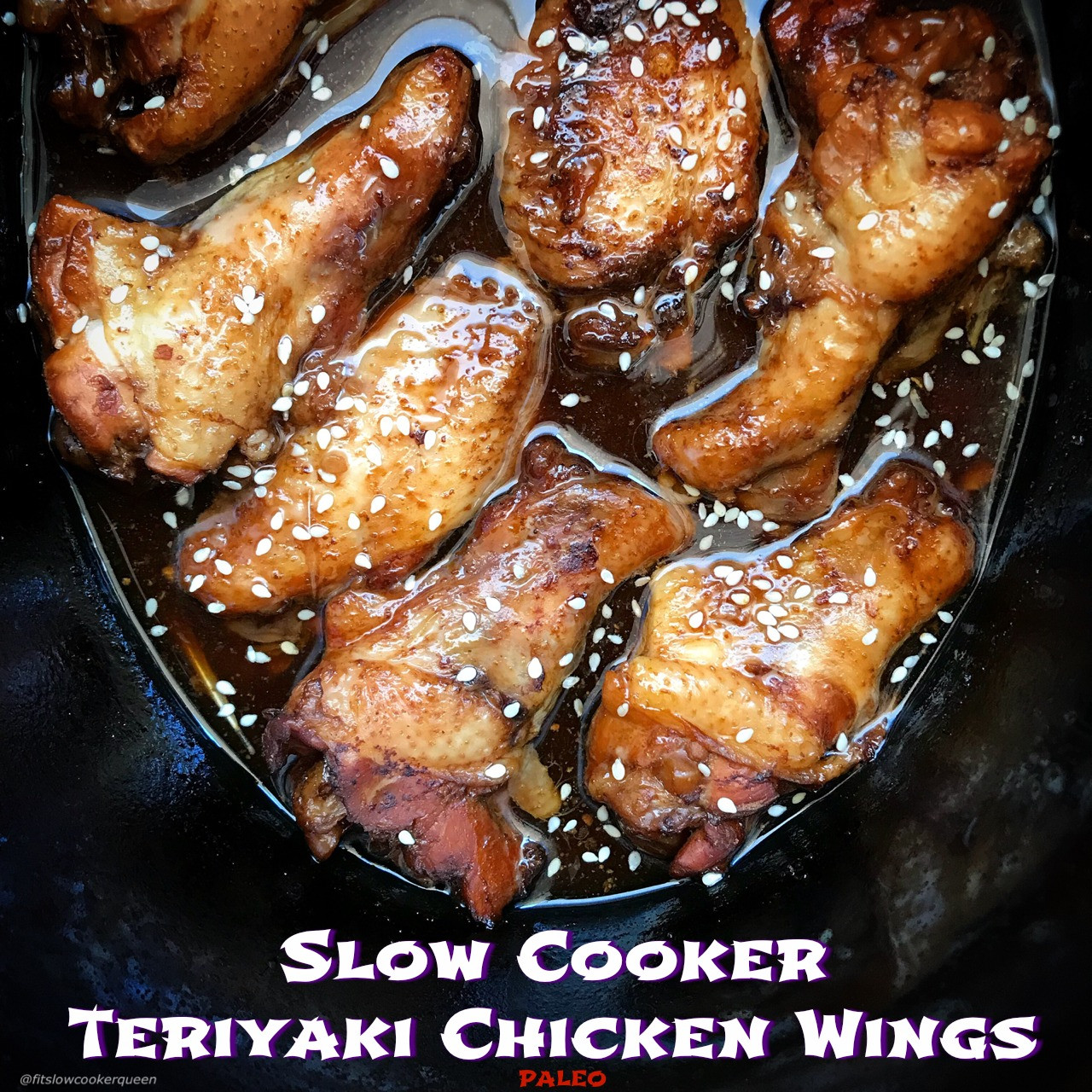 Slow Cooker Teriyaki Chicken Wings
 Slow Cooker Teriyaki Chicken Wings Paleo Fit Slow