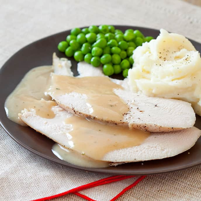 Slow Cooker Turkey Breast With Gravy
 Slow Cooker Turkey Breast with Gravy