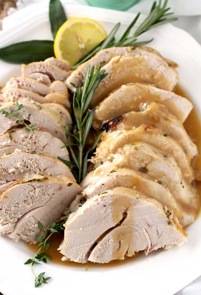 Slow Cooker Turkey Breast With Gravy
 Slow Cooker Turkey Breast with Gravy