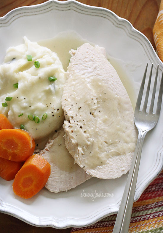 Slow Cooker Turkey Breast With Gravy
 Slow Cooker Turkey Breast with Gravy