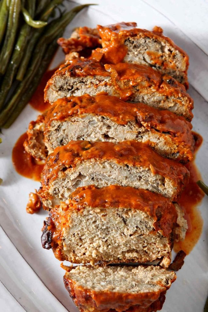 Slow Cooker Turkey Meatloaf
 Slow Cooker Turkey Meatloaf