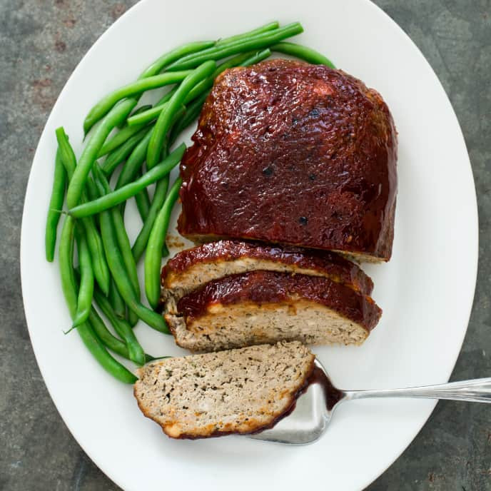 Slow Cooker Turkey Meatloaf
 Slow Cooker Glazed Turkey Meatloaf