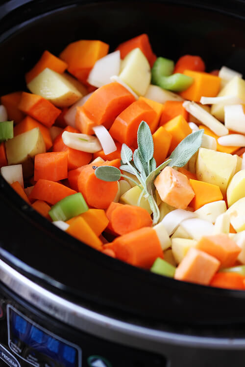 Slow Cooker Vegetable Stew
 Slow Cooker Root Ve able Stew