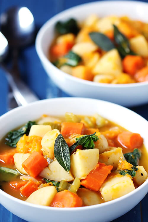 Slow Cooker Vegetable Stew
 Slow Cooker Root Ve able Stew