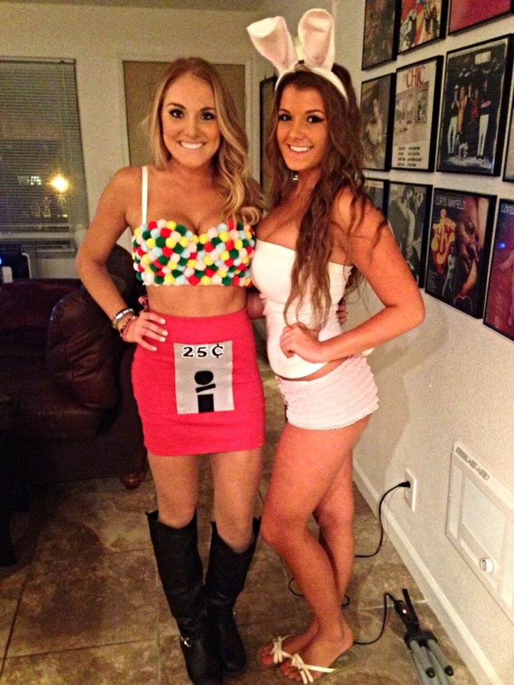 Slutty DIY Halloween Costumes
 Gumball machine DIY Halloween costume und my next