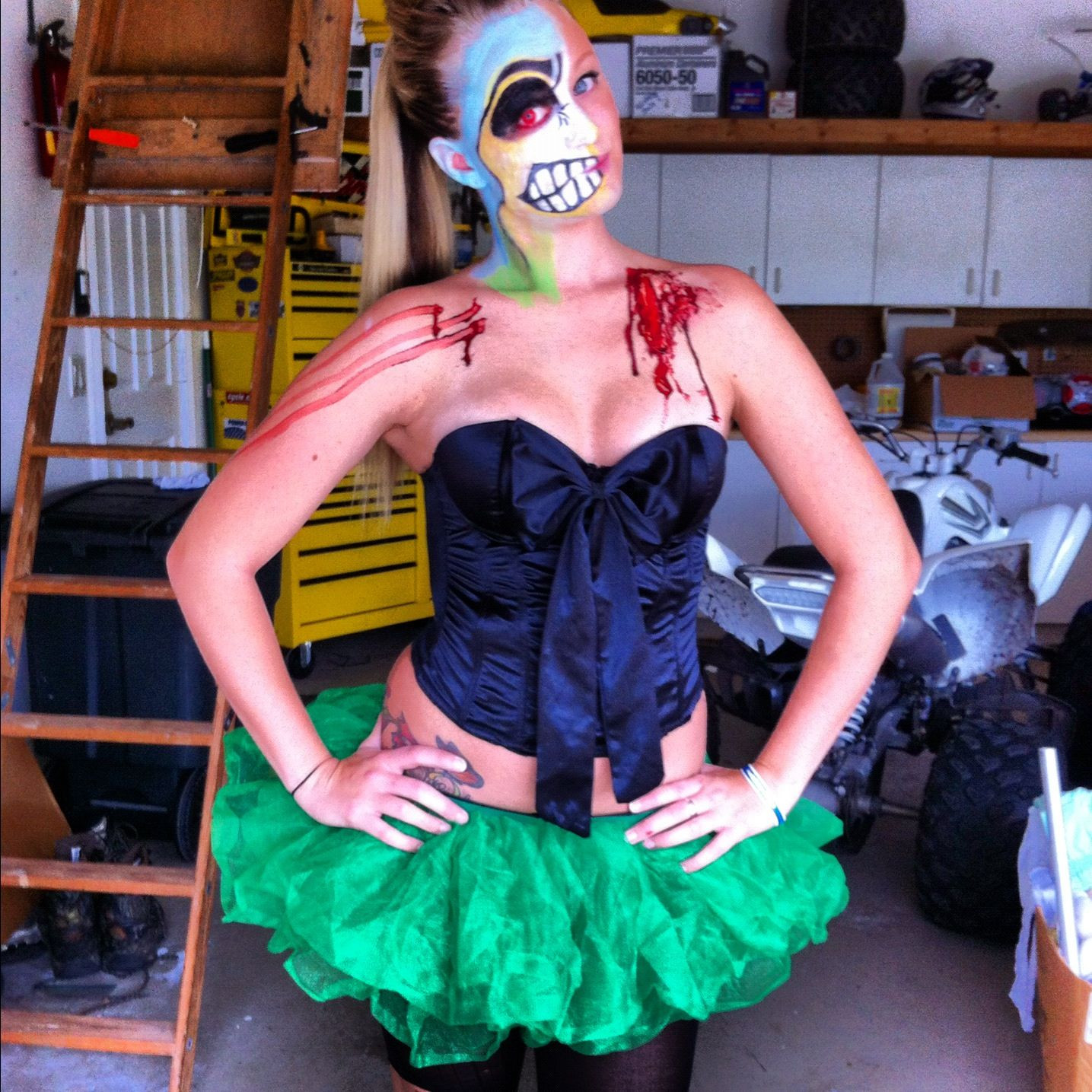 Slutty DIY Halloween Costumes
 Halloween costume "slutty zombie"