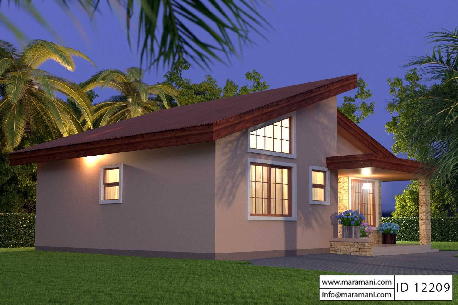 Small 2 Bedroom House
 Unique Small House Plan ID Floor Plans by Maramani