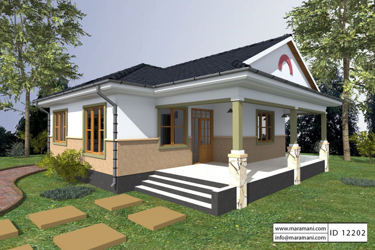 Small 2 Bedroom House
 Small Two Bedroom House ID Floor Plans by Maramani