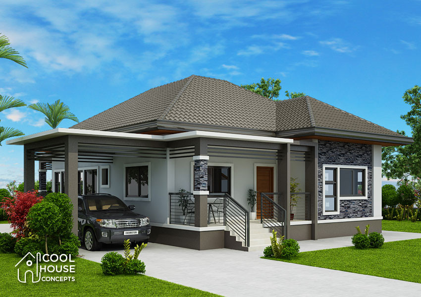 Small 3 Bedroom House
 Elevated 3 Bedroom House Design Cool House Concepts