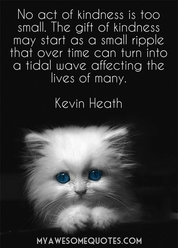 Small Acts Of Kindness Quotes
 Quotes About Attitude Awesome Quotes About Life