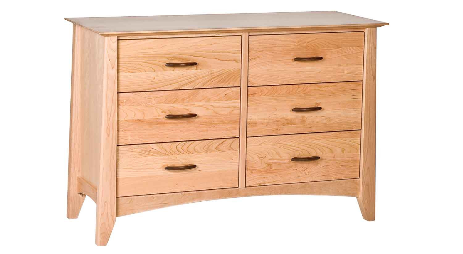 Small Bedroom Chest
 Circle Furniture Willow Small Six Drawer Dresser