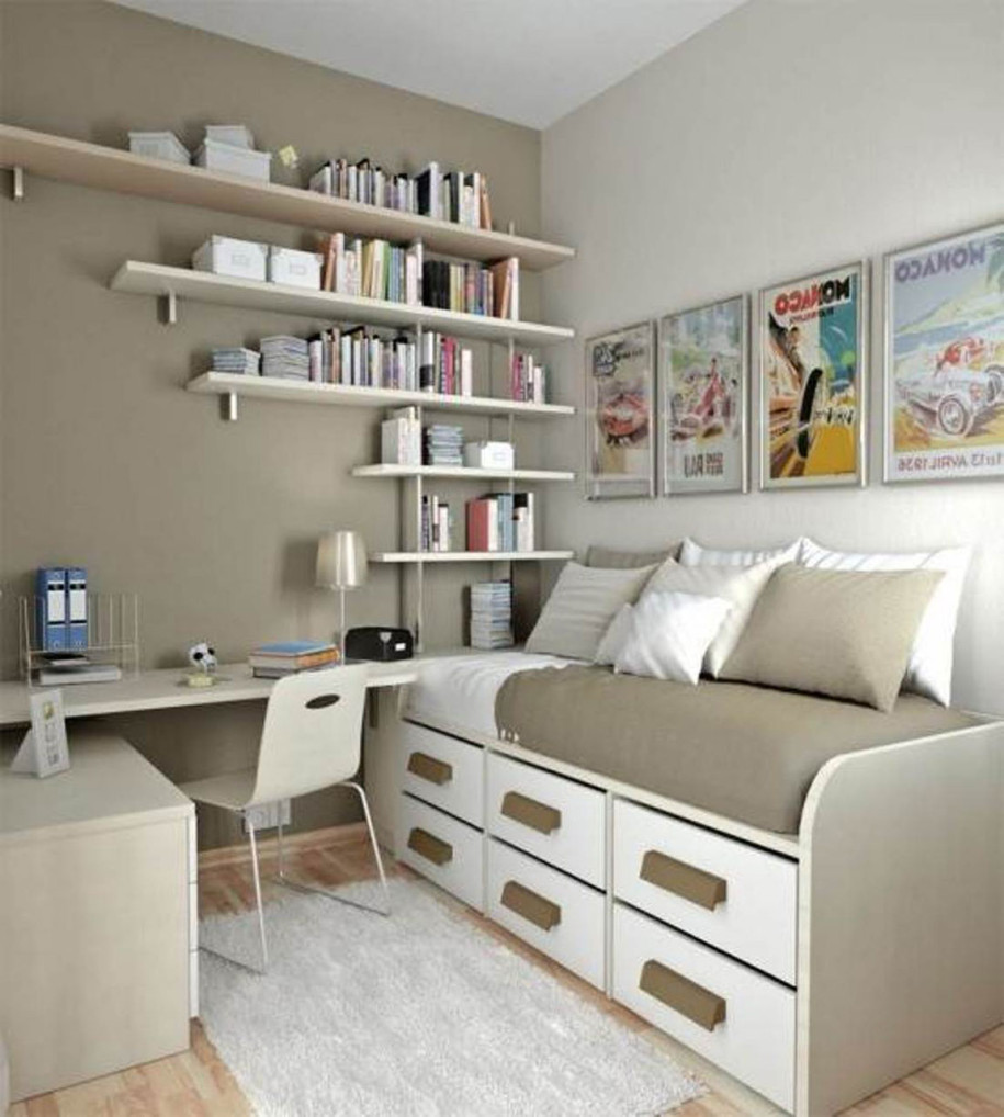Small Bedroom Desk
 Simple Small Bedroom Desks – HomesFeed