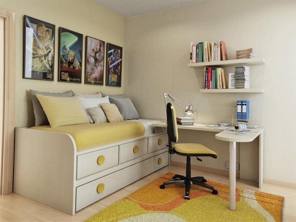 Small Bedroom Organization
 40 Amazing Teenage Bedroom Layouts