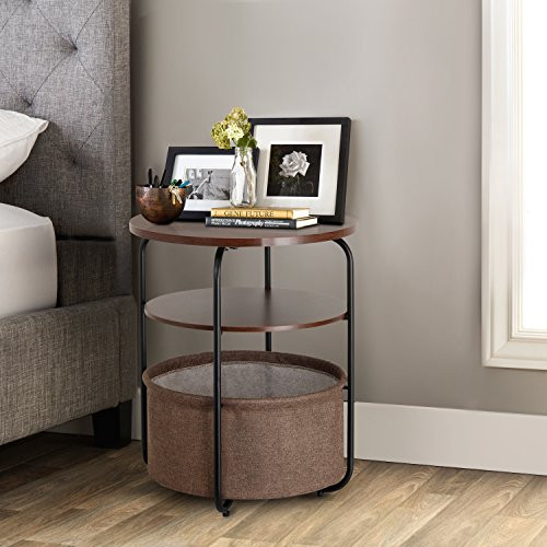 Small Bedroom Side Tables
 Lifewit Small Round Side Table