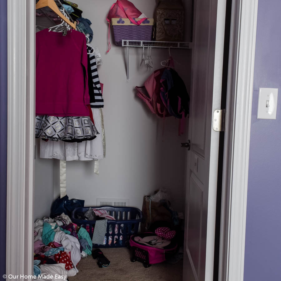 Small Closet Organization DIY
 DIY Small Bedroom Closet Organization Reveal – Our Home