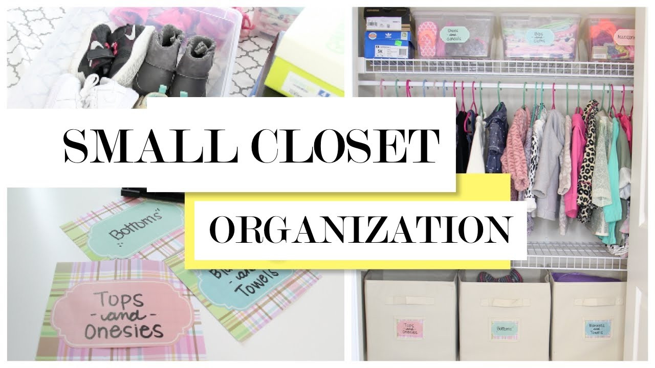 Small Closet Organization DIY
 Small Closet Organization and Storage Tips and DIY
