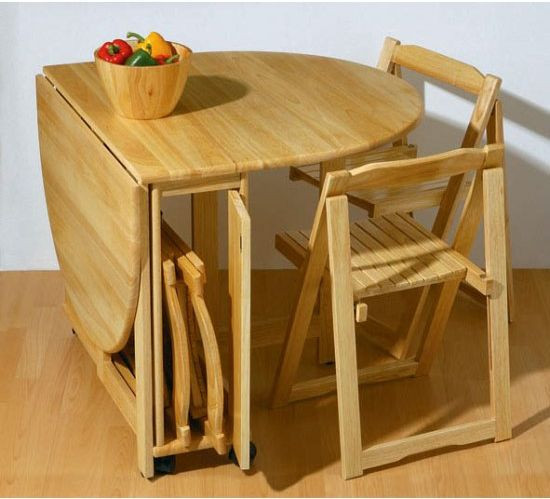 Small Folding Kitchen Table
 Kitchen Tables for Small Spaces
