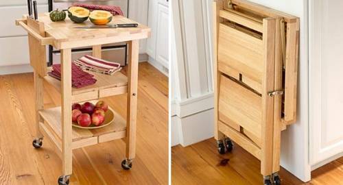 Small Folding Kitchen Table
 Folding Kitchen Table for Small Spaces