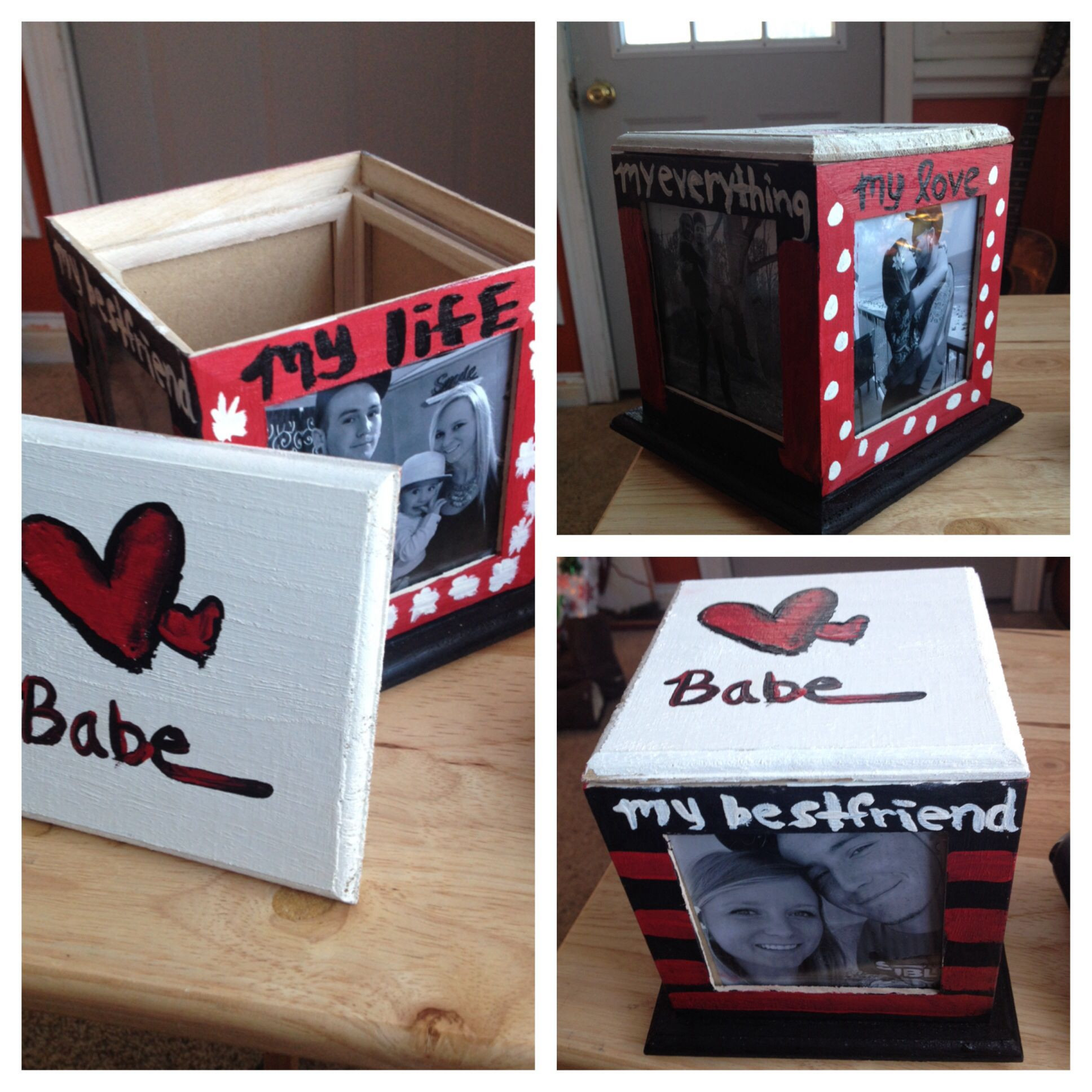 Small Gift Ideas For Boyfriend
 Cheap DIY present for boyfriend made this for Dan for