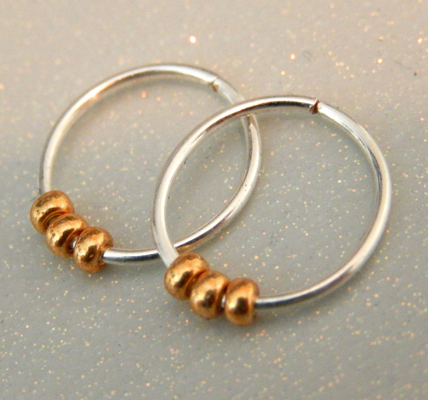 Small Hoop Earrings For Cartilage
 Small Sterling Silver Hoops Silver Wire Earrings Cartilage
