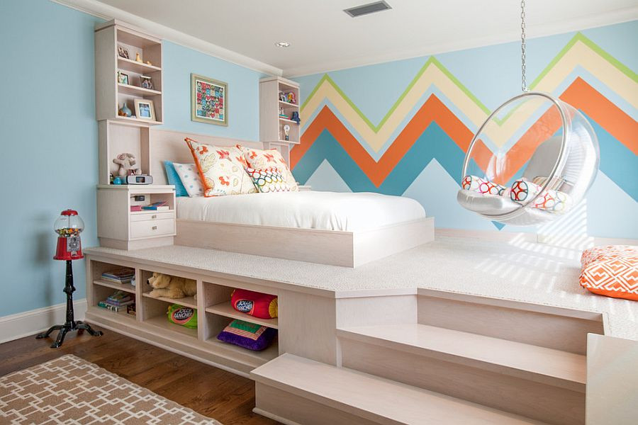 Small Kids Bedroom Ideas
 21 Creative Accent Wall Ideas for Trendy Kids’ Bedrooms
