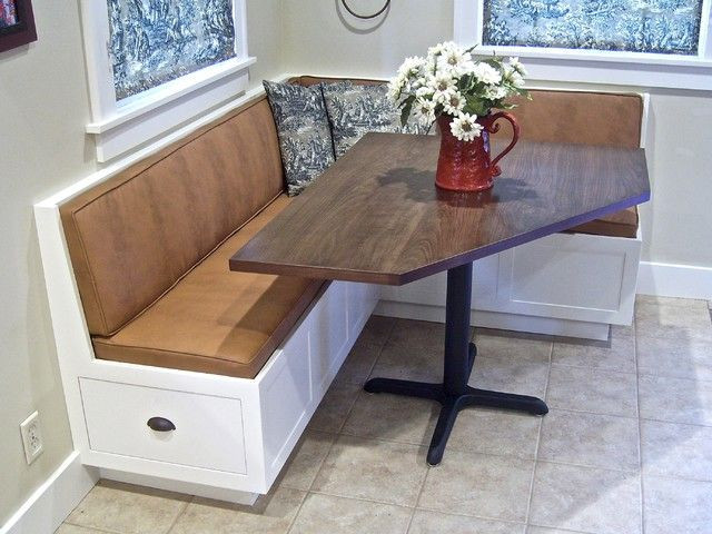 Small Kitchen Corner Table
 Corner Booth Kitchen Table to Create the Enjoy