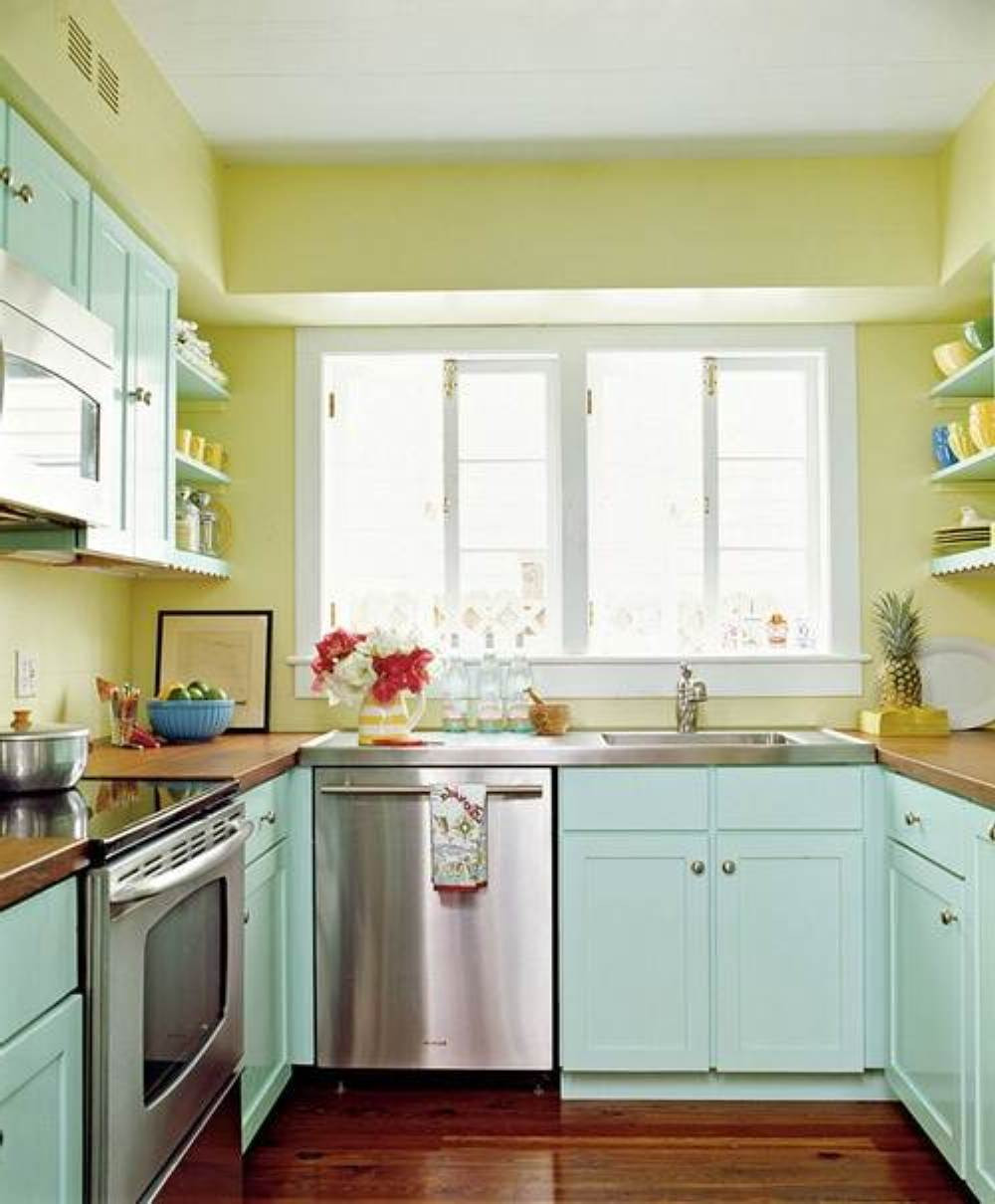 Small Kitchen Paint Colors
 57 Small Kitchen Ideas That Prove Size Doesn t Matter