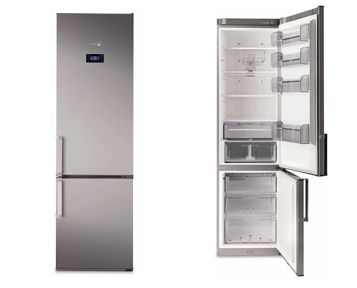 Small Kitchen Refrigerators 24 Deep
 Fagor FFJA4845X Counter Depth Bottom Freezer Refrigerator