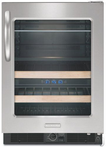 Small Kitchen Refrigerators 24 Deep
 Kitchenaid KBCS24RSSS Freestanding or Built In Architect