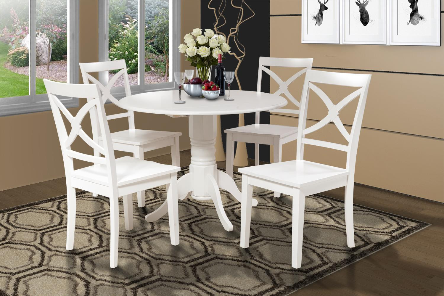 Small Kitchen Sets
 Burlington 5 Piece Small Kitchen Table Set Kitchen Table