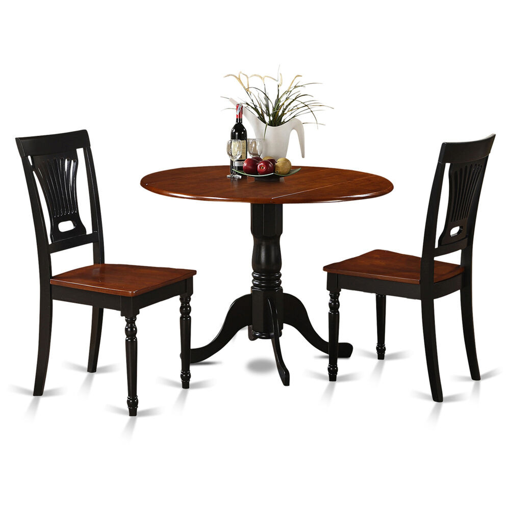 Small Round Kitchen Table Sets
 3 Piece small kitchen table and chairs set round table and
