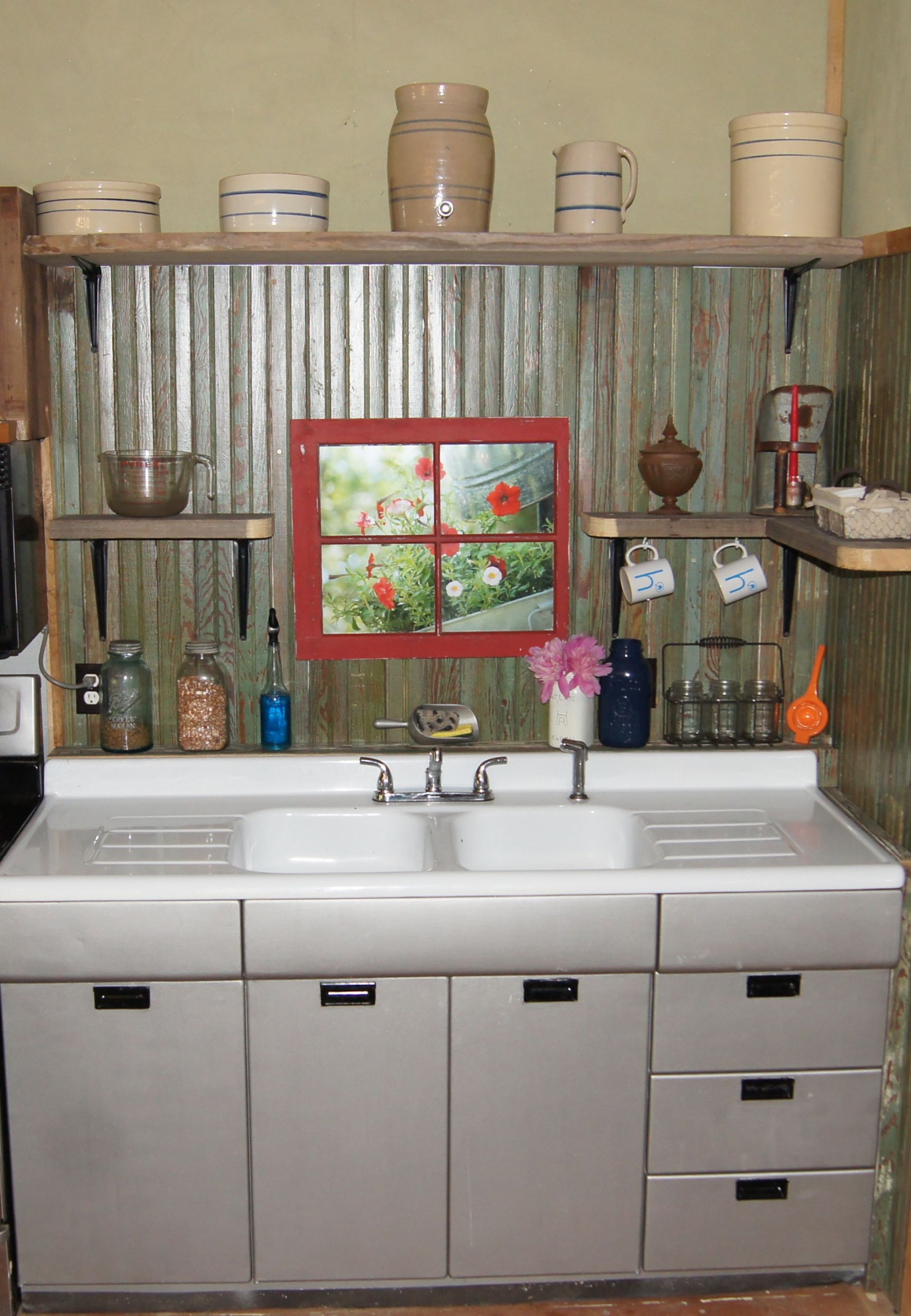 Small Rustic Kitchen
 Small Rustic Kitchen Makeover