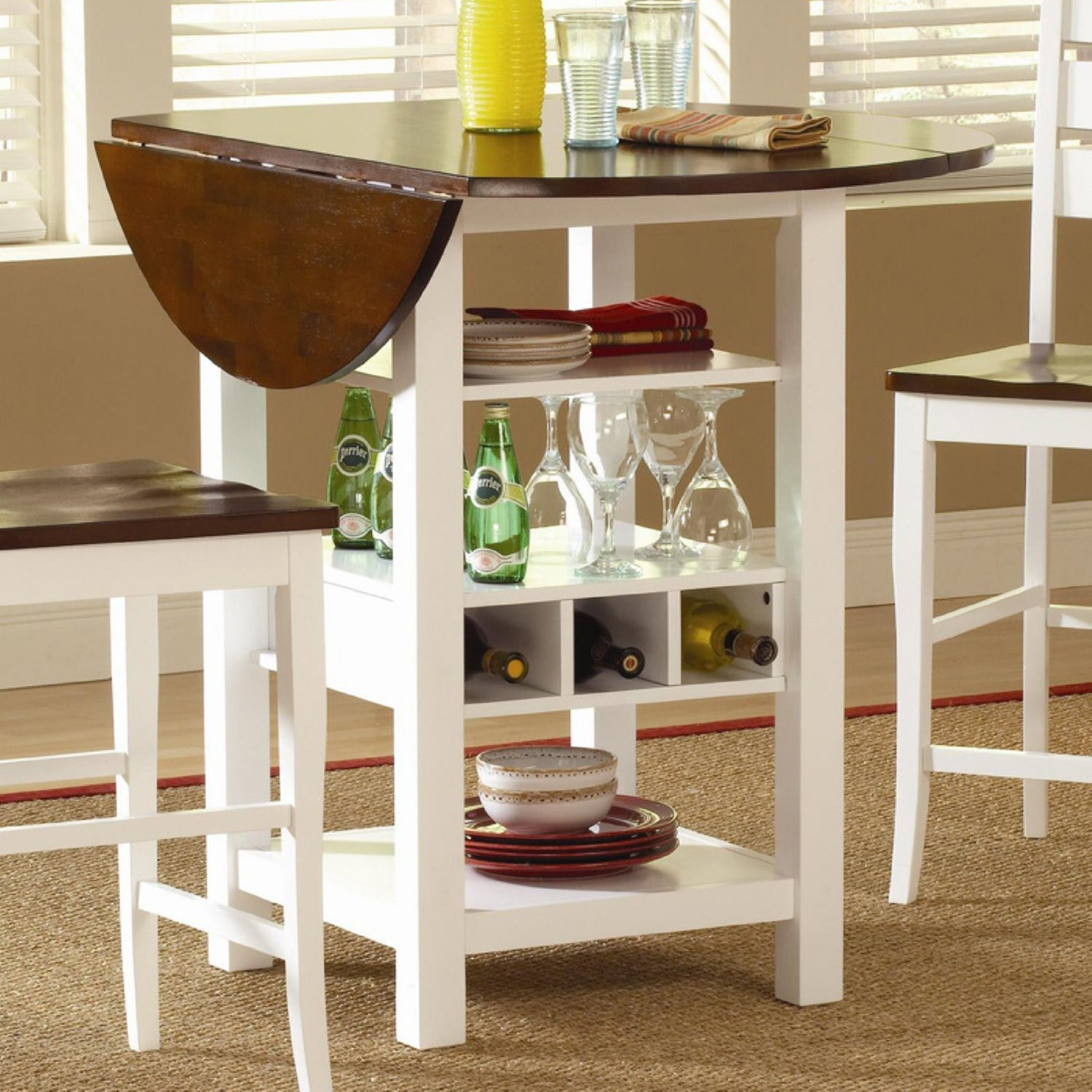 Small Space Kitchen Table
 Drop Leaf Tables for Small Spaces – HomesFeed