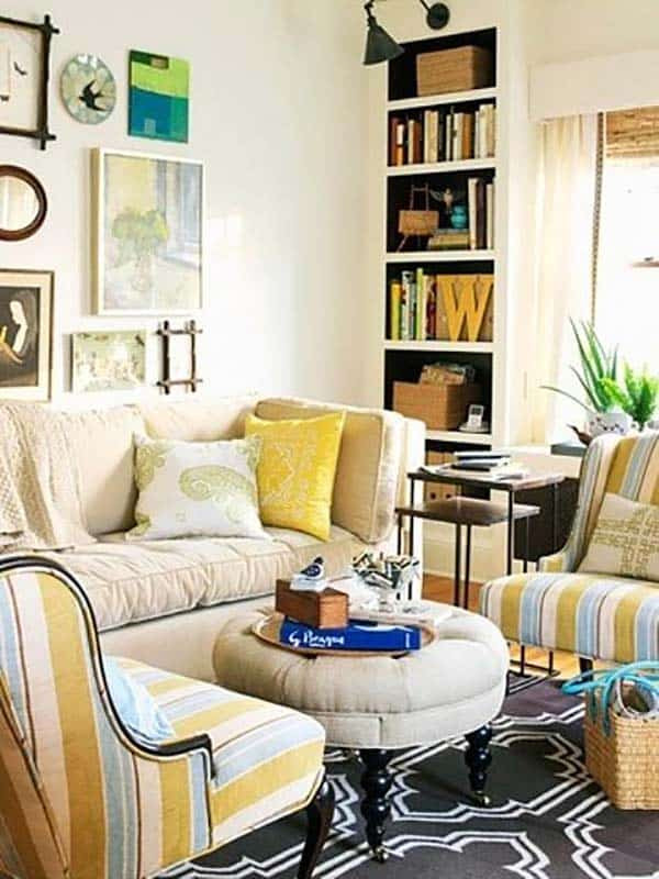 Small Space Living Room Design
 38 Small yet super cozy living room designs