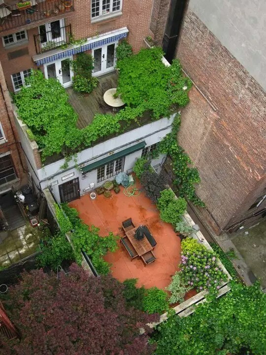 Small Terrace Landscape
 Terrace Gardens of New York City