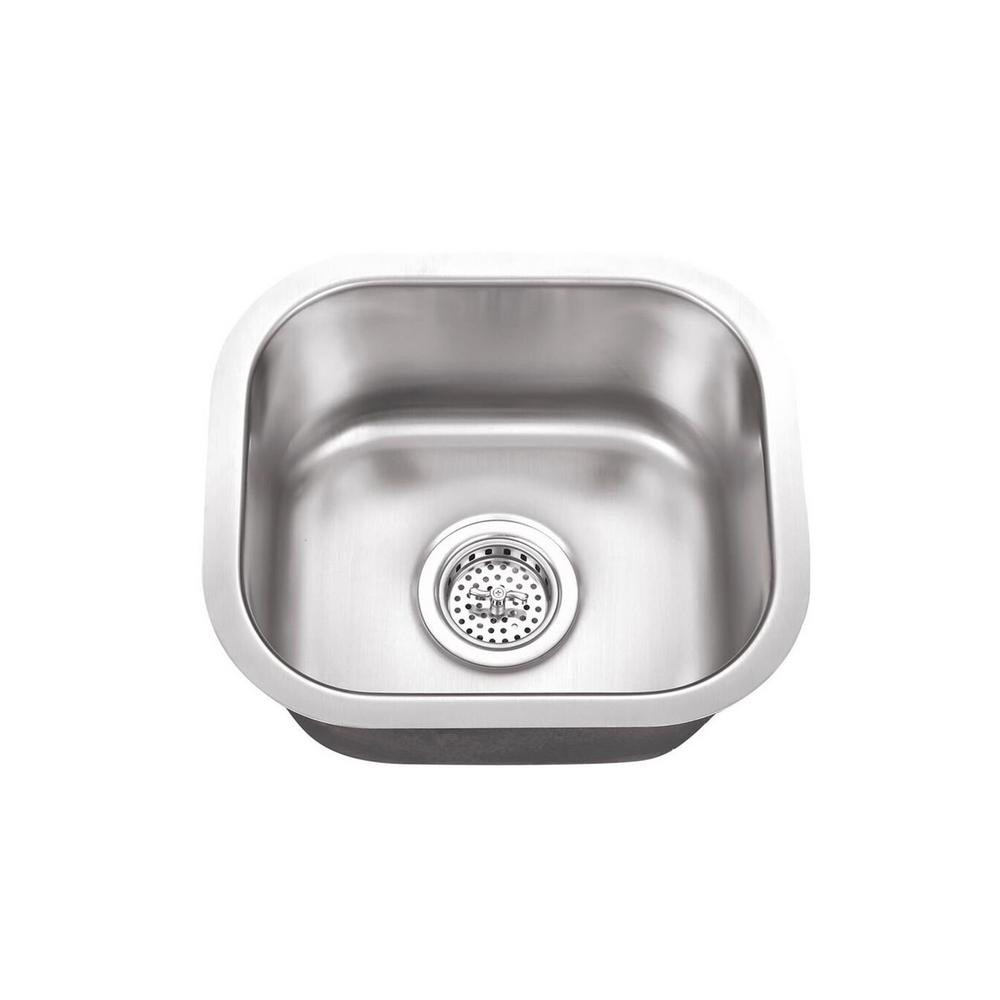 Small Undermount Kitchen Sink
 Cahaba Undermount Stainless Steel 14 5 in x 13 in Single