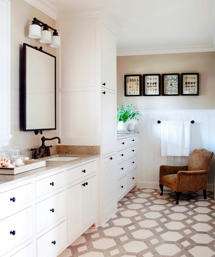 Small Vintage Bathroom Ideas
 36 nice ideas and pictures of vintage bathroom tile design