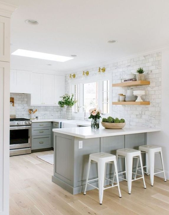 Small White Kitchen Ideas
 48 Minimalist Small White Kitchen Design Ideas HOMYSTYLE