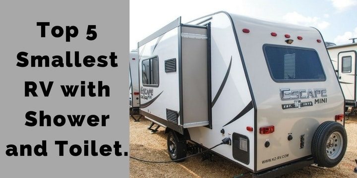 Smallest Camper With Bathroom
 Top 5 Smallest RV with Shower and Toilet
